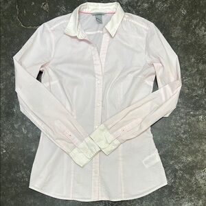 H&M Light Pink Tailored Shirt